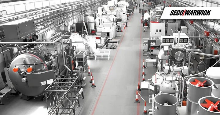 Obrazek przedstawia zaklad przemysłowy SECO/WARWICK