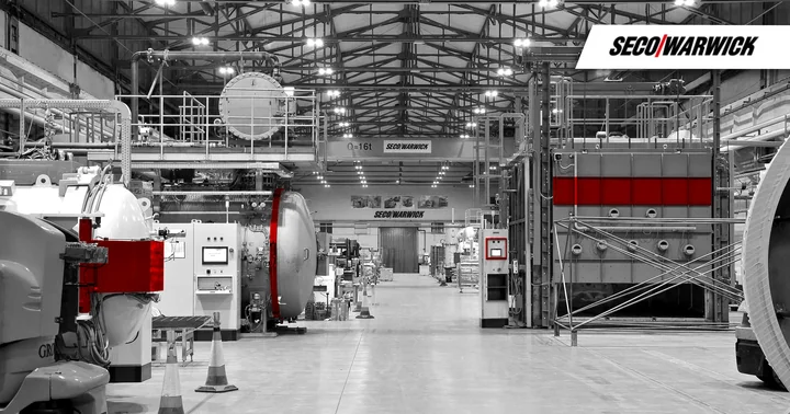 Obrazek przedstawia zaklad przemysłowy SECO/WARWICK