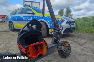 15-latek, który uciekł przed policją na elektrycznej hulajnodze nie uniknie odpowiedzialności - Aktualności Policja Lubuska
