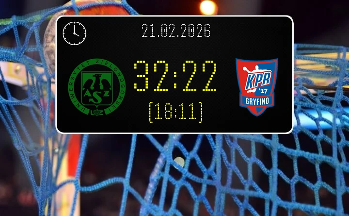 [PIŁKA RĘCZNA] Olimp AZS Uniwersytetu Zielonogórskiego – PGE KPR Gryfino 32:22 w meczu I Ligi Mężczyzn (Grupa B), kolejka 17