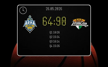 [KOSZYKÓWKA] Orlen Basket Liga – Zastal Zielona Góra wygrał w Gdyni 90:64 i prowadzi w półfinale