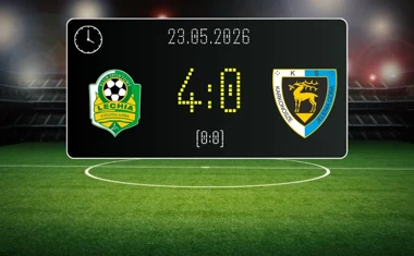 [PIŁKA NOŻNA] Lechia Zielona Góra – Karkonosze Jelenia Góra 4:0. 33. kolejka Betclic 3. Liga Grupa 3 (Grupa III)