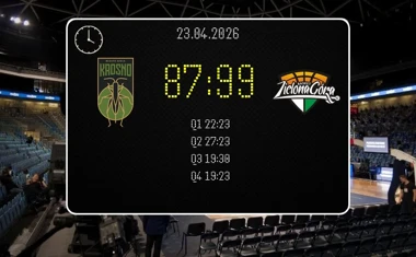 [KOSZYKÓWKA] Goście z Zielonej Góry wygrali w Krośnie 99:87 w Orlen Basket Lidze