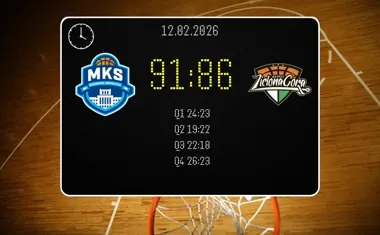 [KOSZYKÓWKA] Orlen Basket Liga kolejka 20 — MKS Dąbrowa Górnicza ograł ORLEN Zastal Zielona Góra