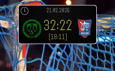 [PIŁKA RĘCZNA] Olimp AZS Uniwersytetu Zielonogórskiego – PGE KPR Gryfino 32:22 w meczu I Ligi Mężczyzn (Grupa B), kolejka 17