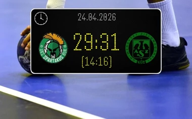 [PIŁKA RĘCZNA] I Liga Mężczyzn (Grupa B) – UKS Spartakus Buk – Olimp AZS Uniwersytetu Zielonogórskiego 29:31. Zielonogórzanie wywożą punkty z Buku