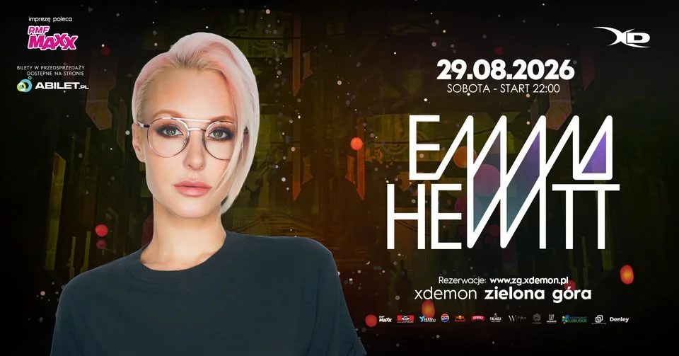 Grafika promocyjna wydarzenia Emma Hewitt – „Waiting” w Zielonej Górze