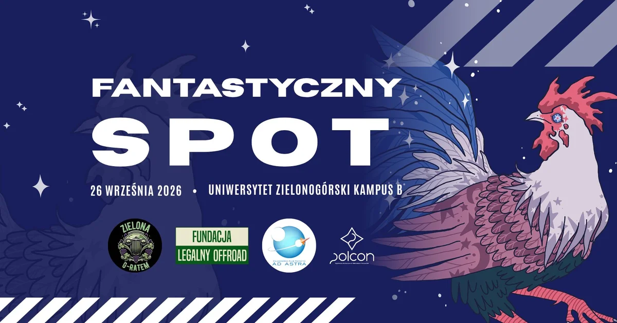 Grafika promocyjna wydarzenia Fantastyczny Spot: zlot klasyków w Zielonej Górze