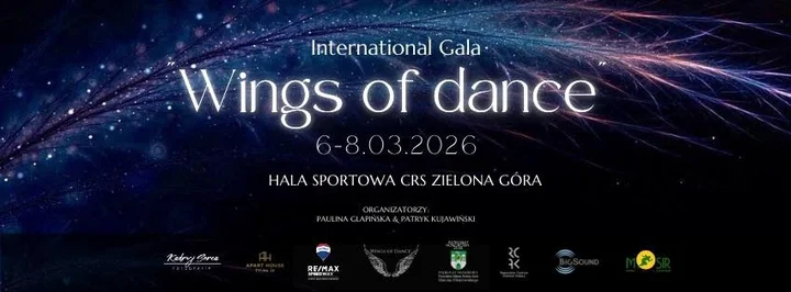 Grafika promocyjna wydarzenia Gala taneczna Wings of Dance — III edycja