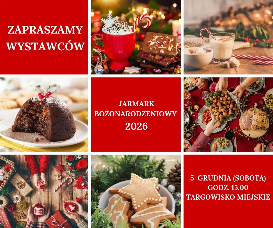 Grafika promocyjna wydarzenia Jarmark Bożonarodzeniowy 2026