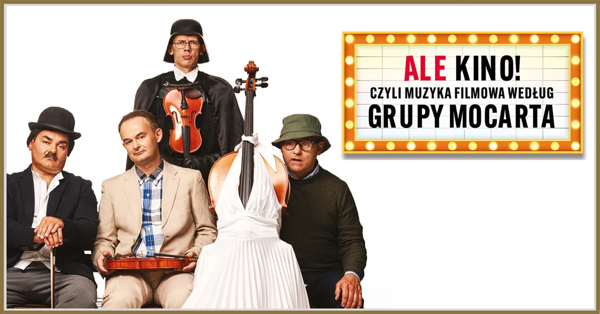 Grafika promocyjna wydarzenia Koncert Grupy MoCarta z muzyką filmową w Zielonej Górze