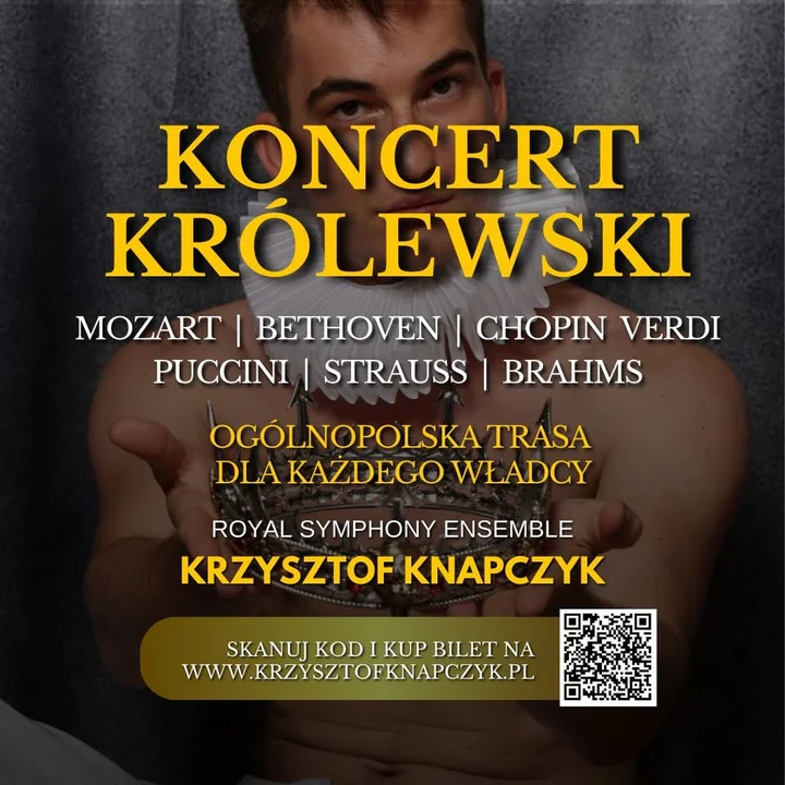 Grafika promocyjna wydarzenia Koncert Królewski - Majestat Klasyki w Zielonej Górze