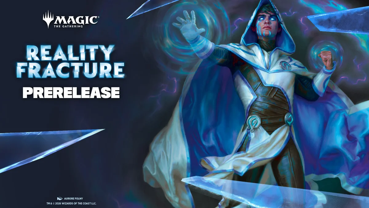 Grafika promocyjna wydarzenia Magic: The Gathering – prerelease Reality Fracture
