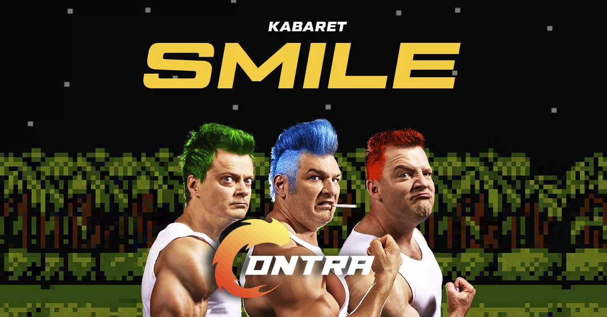 Grafika promocyjna wydarzenia Nowy program kabaretu Smile w Zielonej Górze