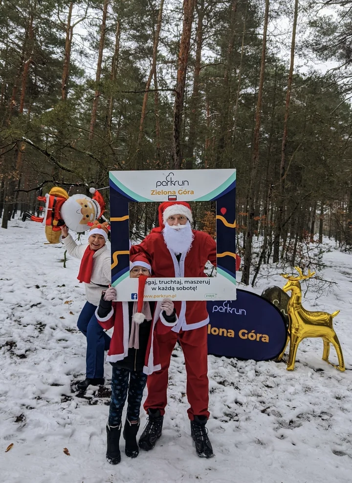 Grafika promocyjna wydarzenia parkrun Zielona Góra #320 — sobotnie 5 km dla każdego