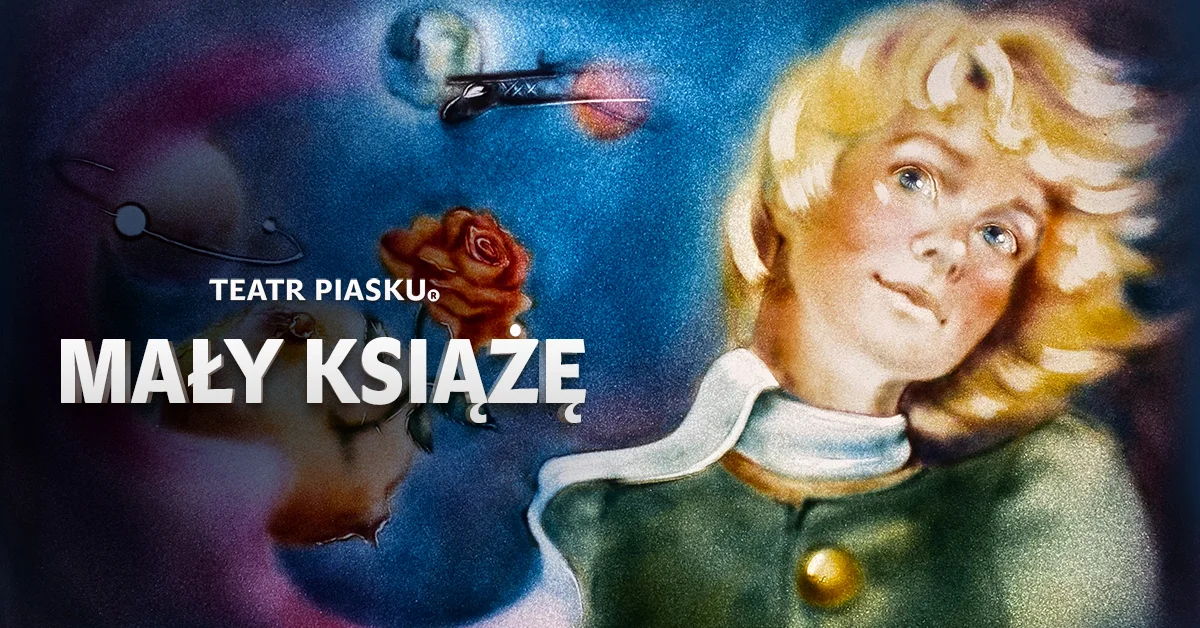 Grafika promocyjna wydarzenia Spektakl malowany piaskiem i światłem w Zielonej Górze