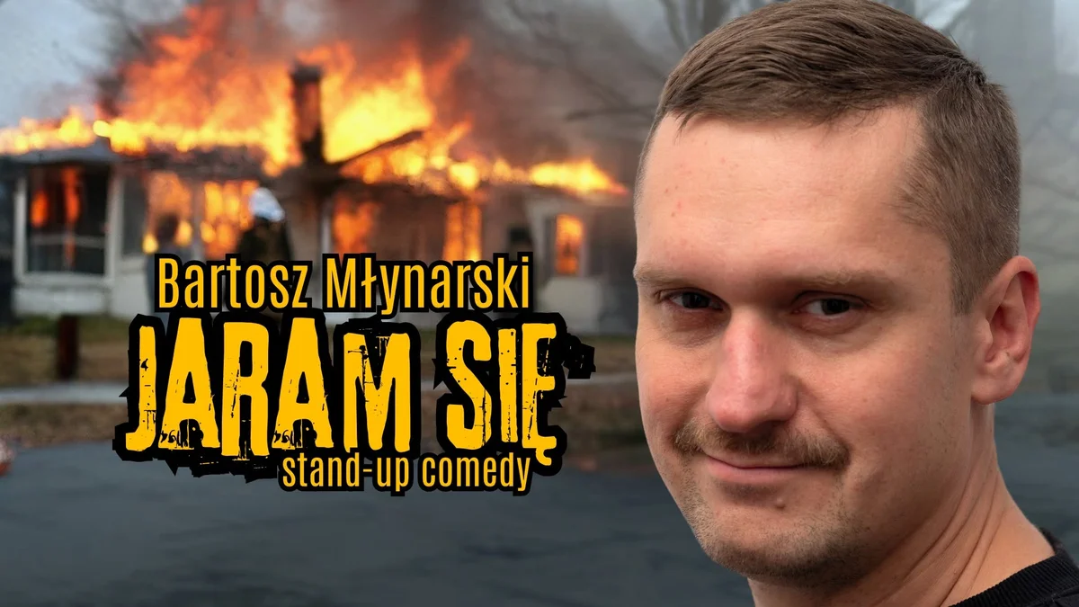 Grafika promocyjna wydarzenia Stand-up: Bartosz Młynarski – „Jaram się” w Zielonej Górze