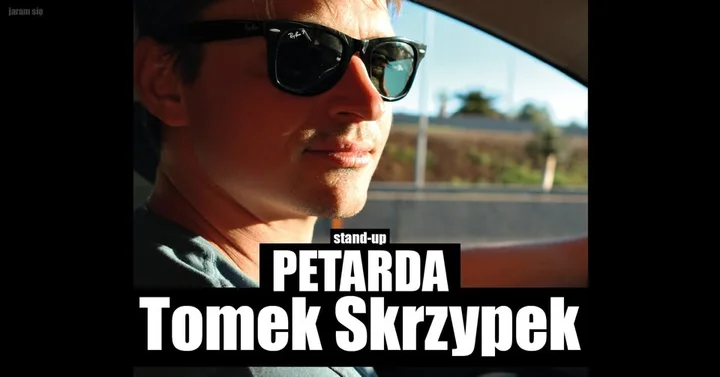 Grafika promocyjna wydarzenia Stand-up: Tomek Skrzypek — PETARDA (Zielona Góra)