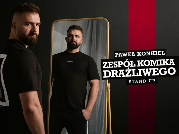 Grafika promocyjna wydarzenia Stand-Up Zielona Góra – „Zespół komika drażliwego” Paweł Konkiel
