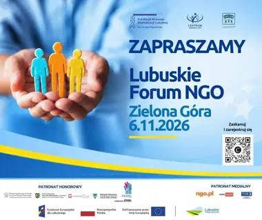 Grafika promocyjna wydarzenia Lubuskie Forum NGO 2026