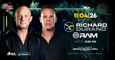Grafika promocyjna wydarzenia RICHARD DURAND & RAM | TRANCE w X-Demon Zielona Góra