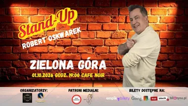Stand-Up Robert Oskwarek „Nie w czas, Nie w porę” – komedia na żywo