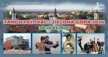 Grafika promocyjna wydarzenia Tango Festival - Zielona Góra 2026