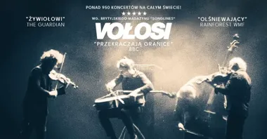 Grafika promocyjna wydarzenia VOŁOSI w Zielonej Górze — koncert w Muzeum Ziemi Lubuskiej