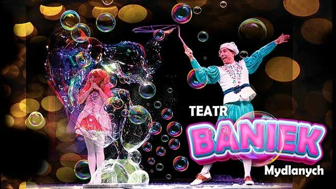 Grafika promocyjna wydarzenia Teatr Baniek Mydlanych Zielona Góra
