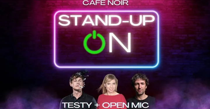 Grafika promocyjna wydarzenia STAND-UP ON — testy nowych żartów (otwarta scena) w Zielonej Górze