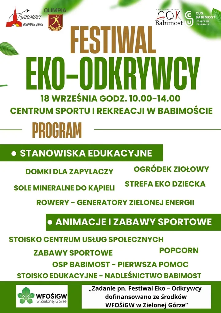 Rowery wyprodukują zieloną energię podczas festiwalu w Babimoście