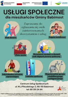Nowe usługi w ofercie Centrum Usług Społecznych – więcej wsparcia na miejscu