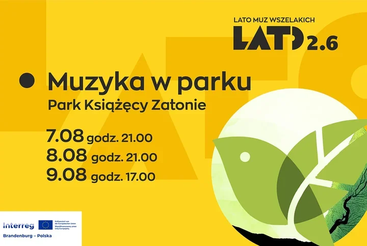 Zatonie zabrzmi inaczej - trzy wieczory muzyki w Parku Książęcym