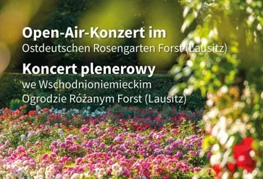 Muzyka w parku w Forst/Lausitz - zielonogórski ślad po obu stronach granicy