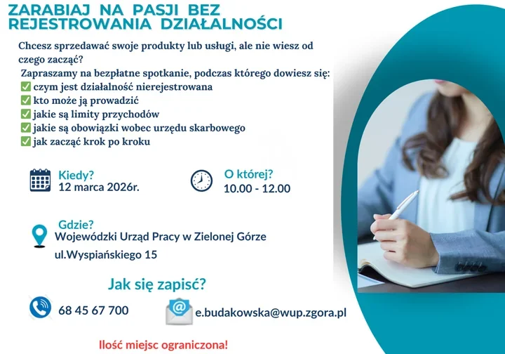 Spotkanie o działalności nierejestrowanej – jak zacząć bez zakładania firmy