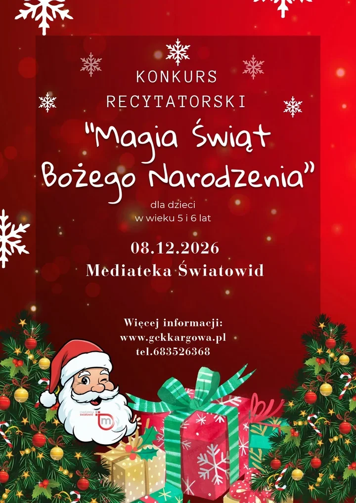 Konkurs recytatorski w Kargowej dla dzieci w wieku pięciu i sześciu lat