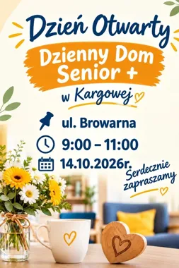 Poranek z kawą i rozmowami w Dziennym Domu Senior+ w Kargowej