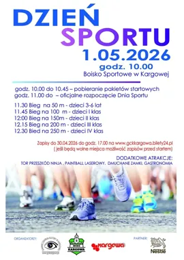 Sportowy poranek w Kargowej. Biegi i atrakcje dla całych rodzin