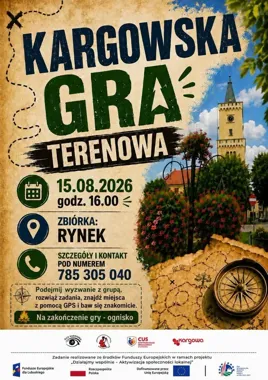 GPS, zagadki i ognisko. Taka będzie gra terenowa w Kargowej