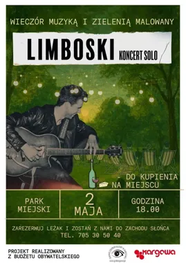 Majowy wieczór w parku miejskim połączy koncert i kino pod gołym niebem