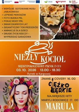 Pierogi, PRL i hity Maryli Rodowicz. Taki piknik odbędzie się w Kargowej