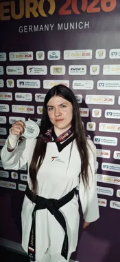 Srebrny medal dla Patrycji Zewar. Z Kargowej na europejskie podium