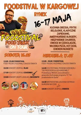 Food trucki, koncerty i rodzinny tłum na rynku w Kargowej
