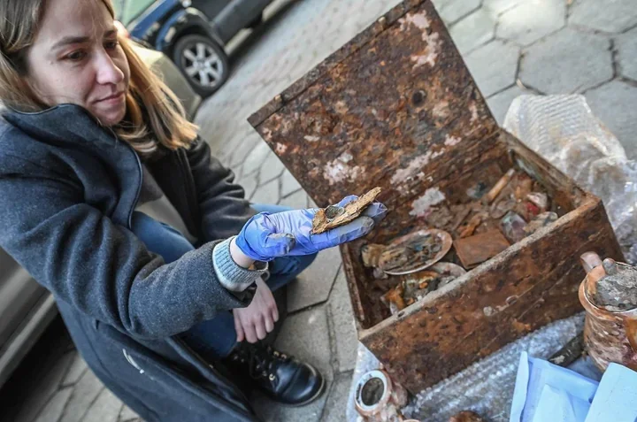 Skrzynia z Ochli odsłoniła historię dawnych mieszkańców Zielonej Góry