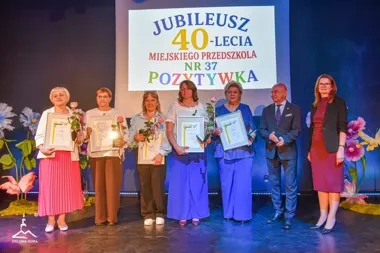 Przedszkole Pozytywka ma 40 lat. Tu zaczynały się pierwsze przyjaźnie