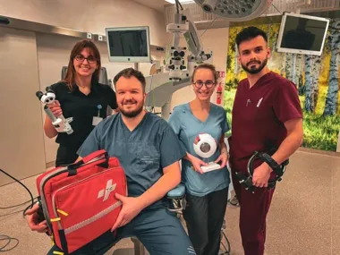 Po raz pierwszy w Zielonej Górze pobrano rogówkę samodzielnie