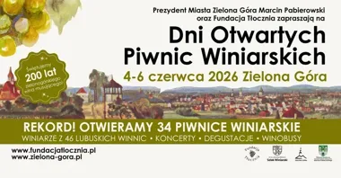 Rekord piwnic i 200 lat musującego wina. Zielona Góra szykuje święto