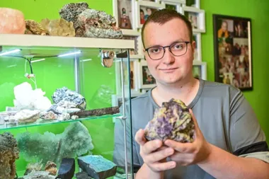 Nastoletni łowca minerałów z Zielonej Góry podbija polskie uczelnie