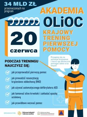 Pierwszy trening pierwszej pomocy w Zielonej Górze. RKO i AED w centrum zajęć
