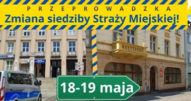 Straż Miejska zmienia adres. Przez dwa dni kontakt może być trudniejszy